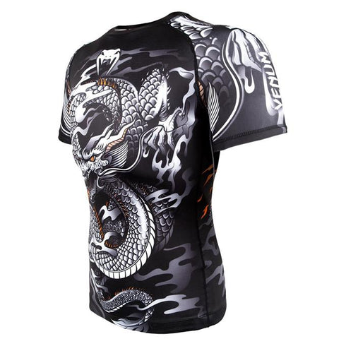 Venum-Dragon's Flight Short Sleeve Grappling Rashguard-2